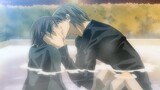 A memorable passionate kiss in the middle of a sauna || Junjou Romantica Boylove Anime