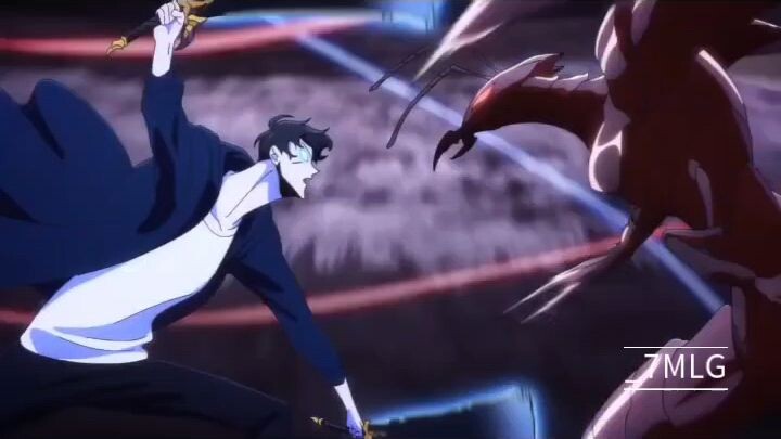 Epick battle sung jinwo vs beru!!!