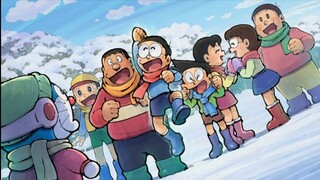 Doraemon Subtitle Indonesia, Episode "Bermain salju dengan robot raksasa" Dora-ky Sub. [HardSub]