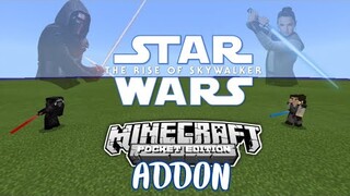 Star Wars in Minecraft Pe | Star Wars Rise of the Jedi Addon | Minecraft Pe