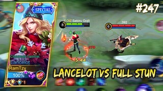 AGGRESSIVE LANCELOT VS FULL STUN, KEKUATAN LANCELOT RAM SW | LANCELOT GAMEPLAY #247 | MLBB