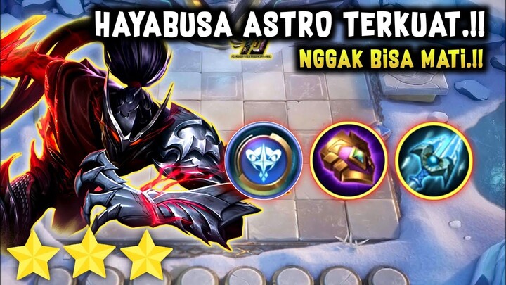 HAYABUSA ASTRO TERKUAT.!! NGGAK BISA MATI.!! MAGIC CHESS MOBILE LEGENDS