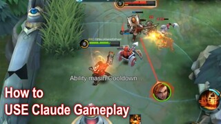 How to use Claude Gameplay Mobile Legends