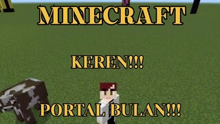 MINECRAFT - MARI KITA BUAT PORTAL BULAN!!! PART 1