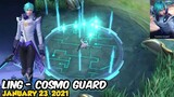 LING UPCOMING SKIN - COSMO GUARD | MOBILE LEGENDS