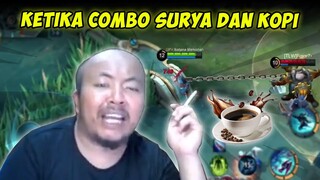 KETIKA COMBO SURYA DAN KOPI AUTO MERATAKAN LAND OF DAWN