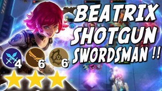 SANGAT OP PADA MASANYA !!! HYPER BEATRIX SHOTGUN SWORDSMAN BINTANG 3 !!!