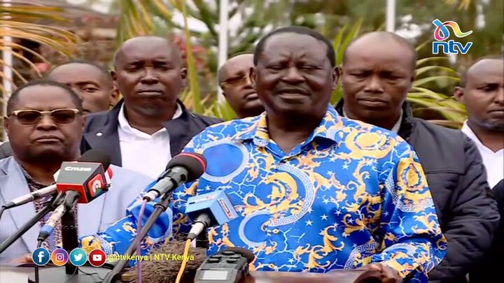 "The journey is on": Raila Odinga's statement after meeting governors in Naivasha