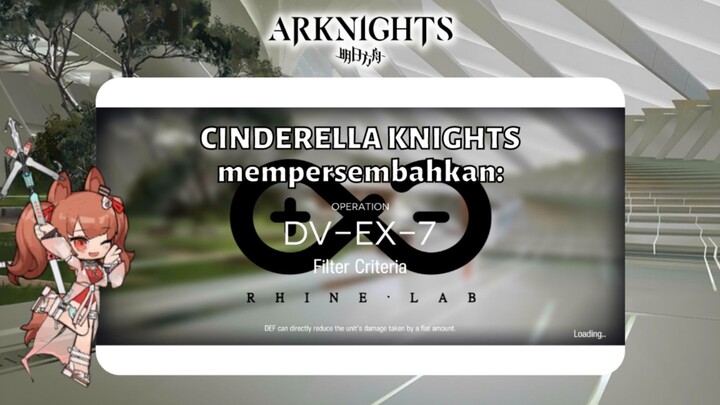 Arknights Niche Cinderella Knights: DV-EX-7