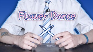 การผสมผสานที่ลงตัวระหว่างกลองและเปียโน เล่น Flower Dance ด้วยปากกา