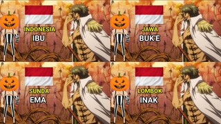 Parody 4 Bahasa || Gara" Gk Pake Baju Halloween 😂