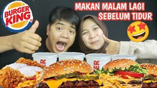 MUKBANG MENU DARI BURGER KING SEBELUM TIDUR BERSAMA DIAN