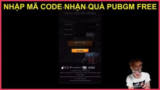 NHẬP MÃ CODE NHẬN TRANG PHỤC FREE DỄ DÀNG NHẤT, AI CŨNG NHẬN ĐƯỢC || PUBG MOBILE