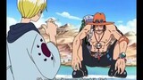 Strawhats meets Ace | One piece funny moments episode 95