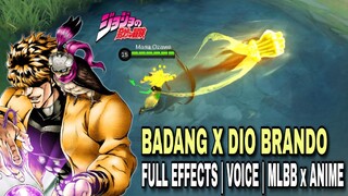 Badang As Dio Brando | MLBB Collab Anime