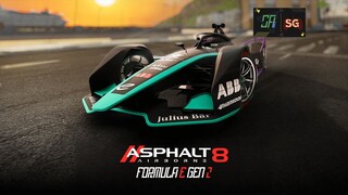 [Asphalt 8: Airborne (A8)] Racing with Stock, Stock+TKit, PRO and PRO+TKit Stats | Formula E Gen 2