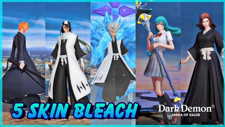 Ngoại Hình 5 Trang phục Collab Bleach