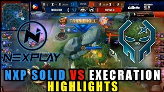 NXP SOLID VS EXECRATION HIGHLIGHTS REMATCH🔥