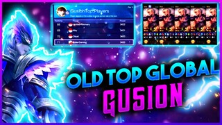 OLD TOP GLOBAL GUSION ! WHEN TOP 1 GLOBAL MAGIC CHESS PLAY RANK GAME ! - Mobile Legends Bang Bang