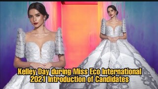 Eco Dress | Kelley Day during Miss Eco International 2021 Introduction of Candidates