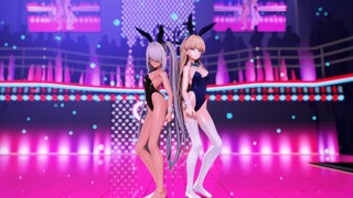 [MMD/Azure Files]Asuma Toki & Hiromi Lori [Bunny Girl] T-ARA - Sugar Free