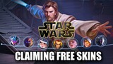 TIME TO CLAIM SOME SKINS FROM MLBB × STARWARS EVENT