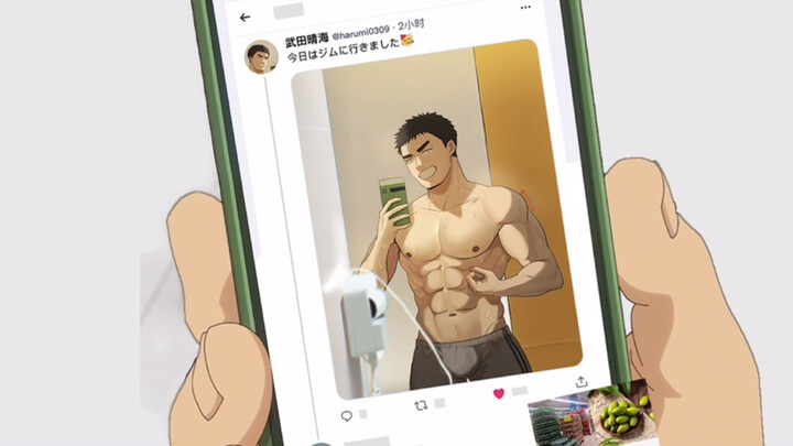[Keseharian] [Menggambar] Postingan Twitter Harumi Takeda?