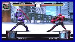 Kamen Rider Ryuki PS1 (Kamen Rider Ouja/Raia Deck) 1P Battle Mode HD