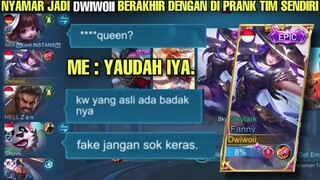 NYAMAR JADI DWIWOII, LIATIN WR FANNY LANGSUNG DI NAIKIN SIALAN + TIM AUTO PICK PURA2 AFK!!