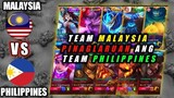 Malaysia Team Pinaglaruan lang ang Team Philippines | Mobile Legeds Bang Bang