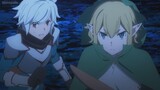 Bell and Ryu work together to fight the Lambton || Danmachi Season 4 Episode 9