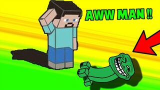 THỬ THÁCH CẤM CƯỜI MINECRAFT PHẦN 5 !! *CREEPER AWW MAN*