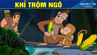 KHỈ TRỘM NGÔ - QUÀ TẶNG Ý NGHĨA ► Phim Hoạt Hình Mới Nhất - Truyện Cổ Tích - Phim Hay