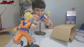 unbox mô hình figure Goku VS Vegeta DOKKAN BATTLE COLLAB ( dragon ball figure )