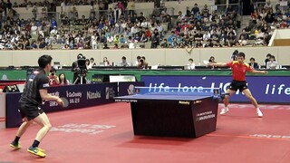 Zhang Jike mengalami cedera punggung dan melakukan comeback yang luar biasa di kandang lawannya, ben