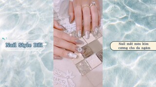 Nail mắt mèo kim cương cho da ngăm