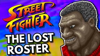 The Lost Original Street Fighter Roster