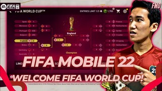 FIFA Mobile 22 Indonesia | Deep Dive FIFA World Cup 2022 Update! World Cup Tournament & Live Event?!