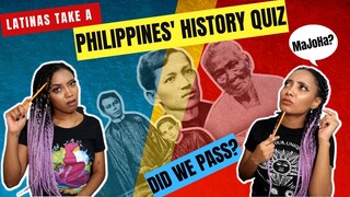 Latinas take a Philippines' History quiz - Sol&LunaTV 🇩🇴