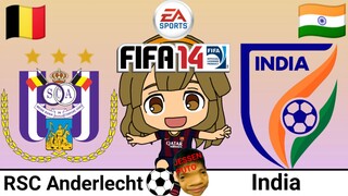 FIFA 14 | RSC Anderlecht VS India (Remaking my first ever FIFA match)