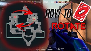 STOP OVER-ROTATION IN VALORANT - How to Rotate properly, and how to anchor sites effectively.