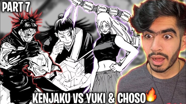 Kenjaku is a MONSTER 🔥| Kenjaku vs Yuki & Choso | JJK S3 - Culling Games Arc P7 (Ch - 202 - 208)