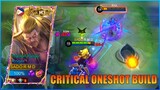 THIS BUILD TOTTALLY DESTROYED ENEMY!! | CRITICAL ONESHOT BUILD | MLBB