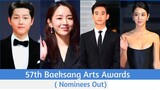 57th Baeksang Arts Awards 2021 Full List Of Nominees