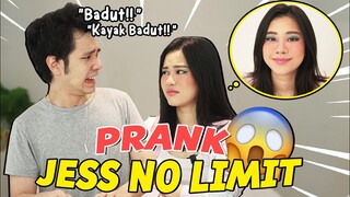 PRANK MAKEUP MENOR KE ABANG TERCINTA, PADAHAL CANTIK TAPI DI BILANG KAYAK BADUT :(