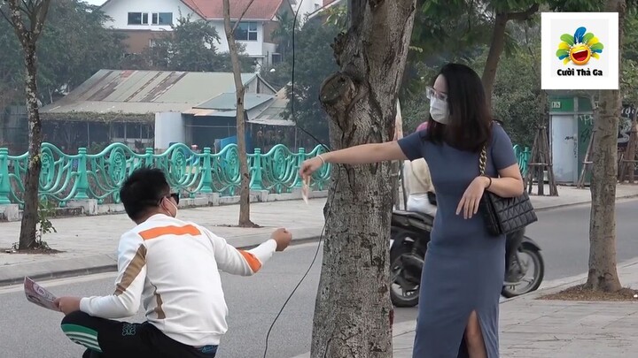 (P10) Troll Ghế Tàng Hình #Prank