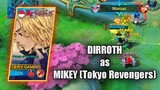 DIRROTH as MIKEY (TOKYO REVENGERS) | MLBB Skin