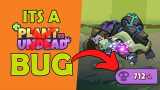 Plant vs Undead Luge nag BUG