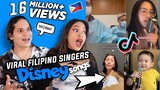 Disney in the Philippines is better!| Latinos react to Viral TikTok Filipino Singers *Disney Edition