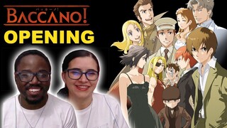BACCANO! OPENING REACTION | Anime OP Reaction